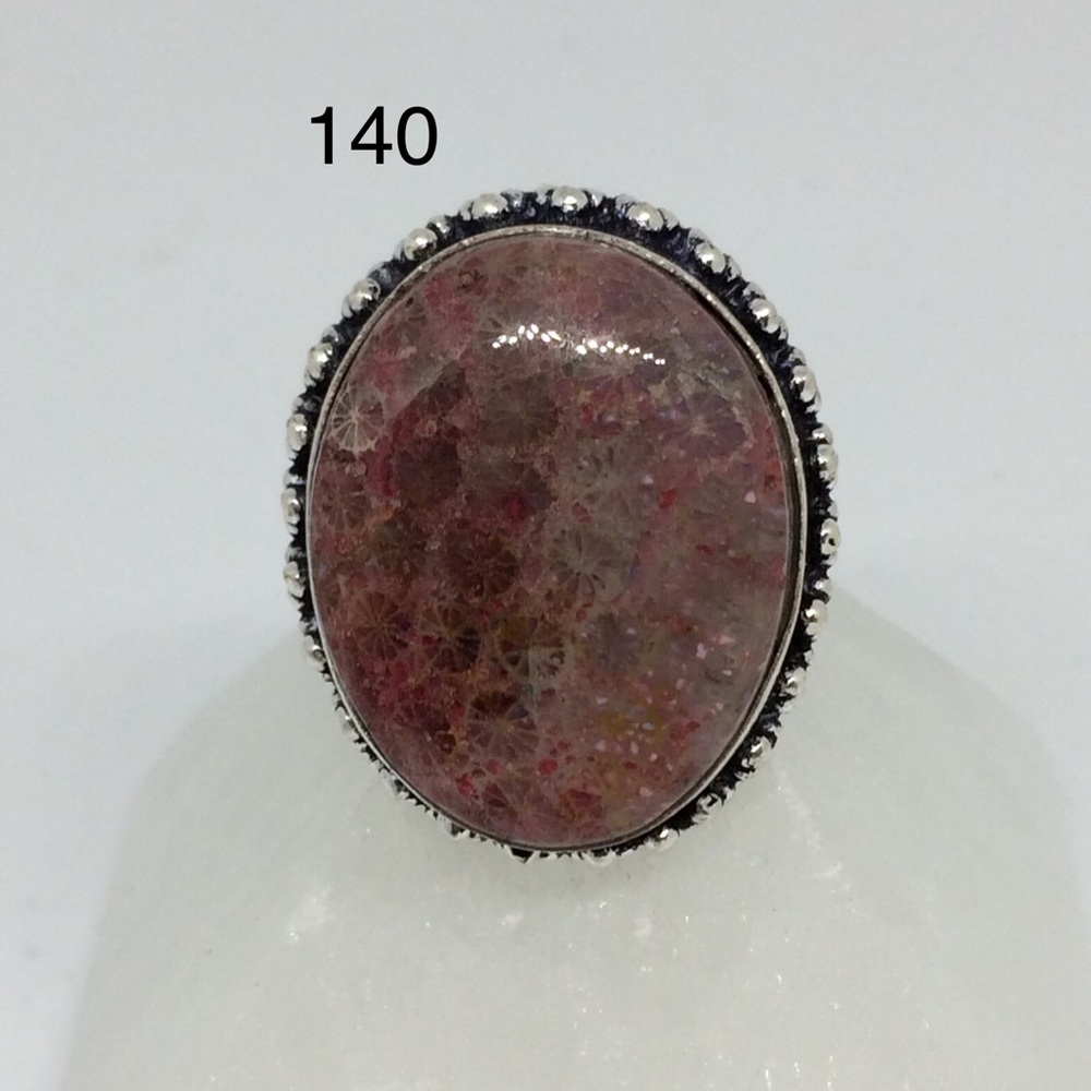 Fossil Coral Ring